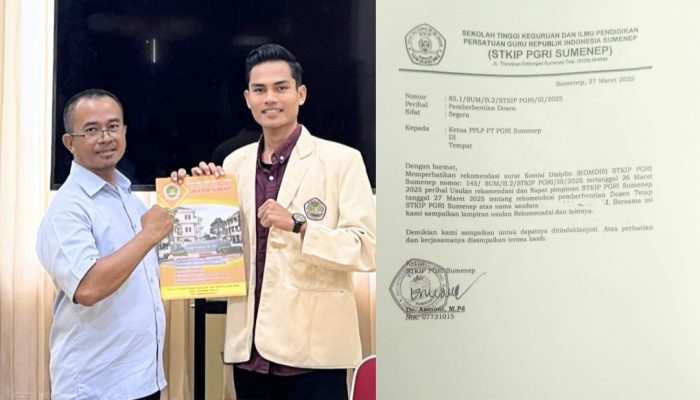 Pimpinan STKIP PGRI Sumenep Pecat Oknum Dosen yang Diduga Terlibat Kasus Asusila