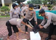 Dukung Ketahanan Pangan, Polres Sumenep Panen Ikan Lele Hasil Budi Daya