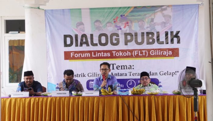 Forum Lintas Tokoh Giliraja Bahas Normalisasi Listrik, Wabup: Bulan Mei Nyala 12 Jam