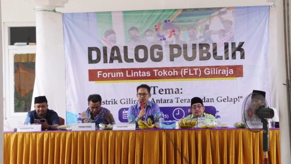 Forum Lintas Tokoh Giliraja Bahas Normalisasi Listrik, Wabup: Bulan Mei Nyala 12 Jam