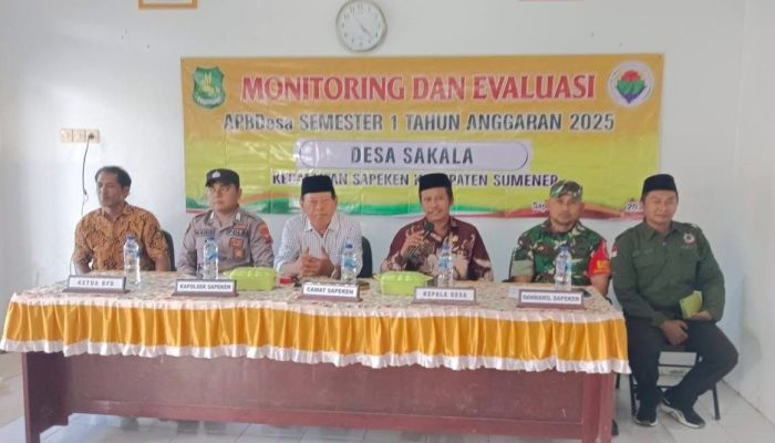 Pelaksanaan APBDes Sakala Tahap 1 Hampir Sempurna Menuju Desa Mandiri