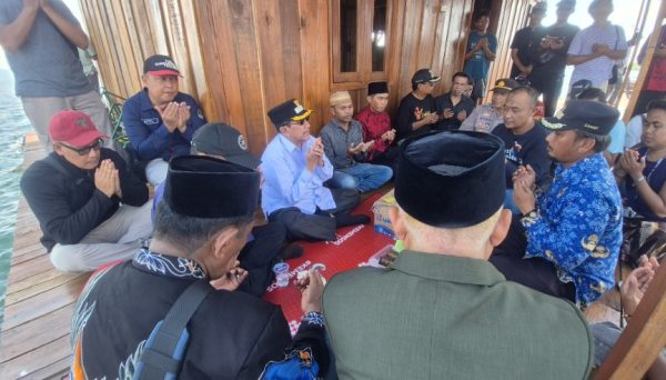 Wabup Sumenep Gelar Doa Bersama di Keramba PT Balad Pulau Saubi Kangean