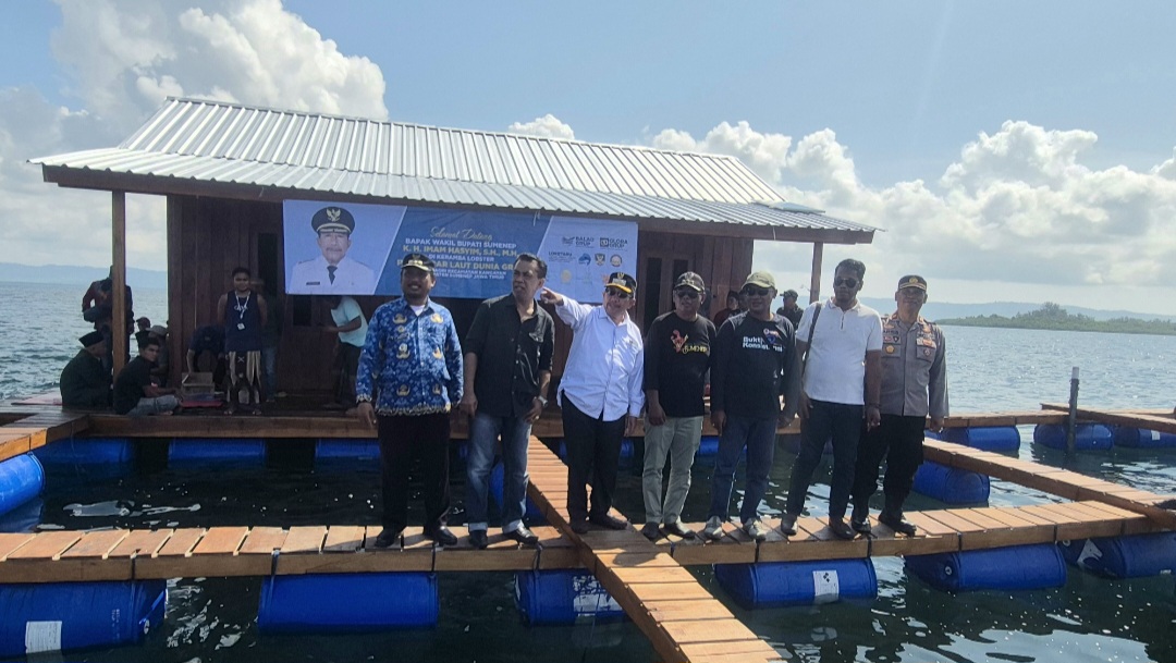 Wabup Sumenep Gelar Doa Bersama di Keramba PT Balad Pulau Saubi Kangean