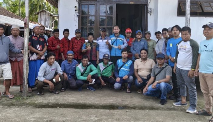 Kades Sepanjang Sambut Kunjungan ATR/BPN dan PLN Unit Induk Jawa