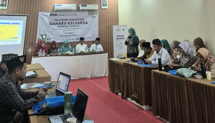 Pelatihan Fasilitator Gaharu Keluarga Resmi Dibuka di Sumenep