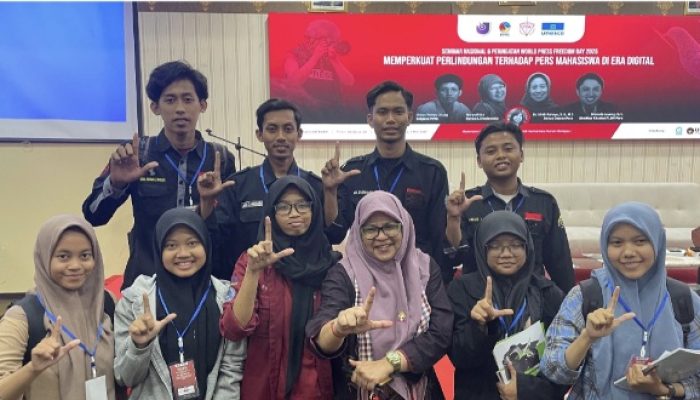 Pengurus LPM Retorika STKIP PGRI Sumenep Ikut Kongres Nasional, Soroti Perlindungan Pers Mahasiswa di Era Digital