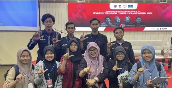 Dua Pengurus LPM Retorika STKIP PGRI Sumenep Ikuti Kongres Nasional, Soroti Perlindungan Pers Mahasiswa di Era Digital