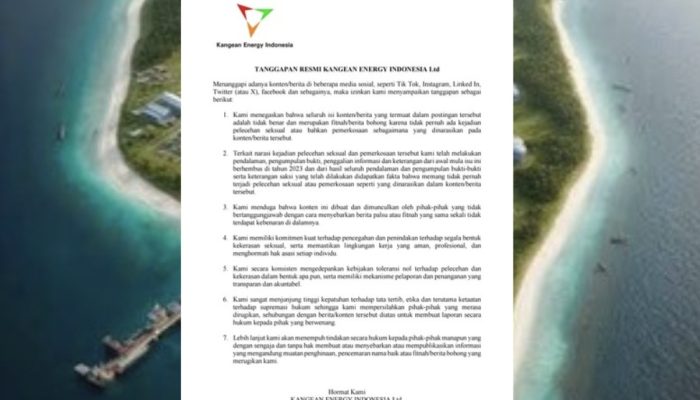 Kangean Energy Indonesia Klarifikasi Terkait Konten Viral di Media Sosial