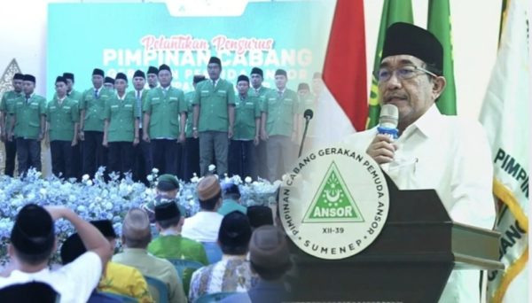 Wabup Sumenep Hadiri Pelantikan Pengurus GP Ansor Masa Khidmat 2024–2028: Selamat Bertugas