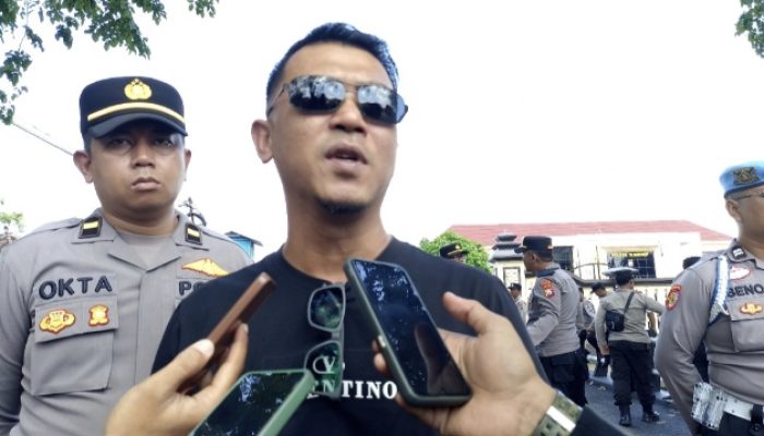 Respon Kasat Reskrim atas Aksi Mahasiswa di Depan Polres Sumenep Tuntut Penegakan Hukum yang Adil