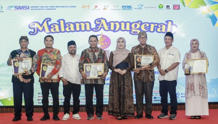 Lima OPD Sumenep Raih Penghargaan Bergengsi dalam SMSI Award 2025