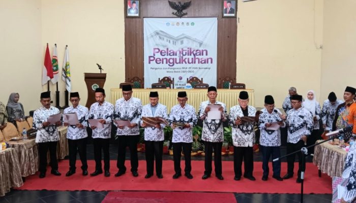 PPLP-PT PGRI Sumenep 2025-2030 Resmi Dilantik PB PGRI