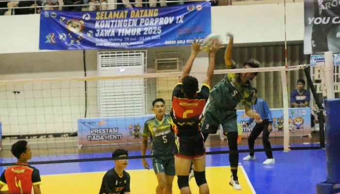 Penampilan Tim Voli Indoor Sumenep Tuai Apresiasi Meski Gagal Raih Medali di Porprov Jatim IX