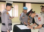 Kapolres Sumenep Pimpin Sertijab Kapolsek Lenteng, Tegaskan Komitmen Profesionalisme Polri