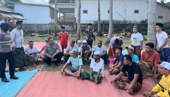 Ops Patuh Semeru 2025, Polantas Sumenep Ajak Warga Desa Dasuk Tertib Berlalu Lintas