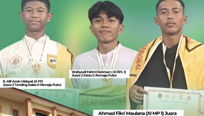 Murid SMKN 1 Sumenep Borong Juara di Kejuaraan Pencak Silat Bupati Sumenep Cup IV 2025