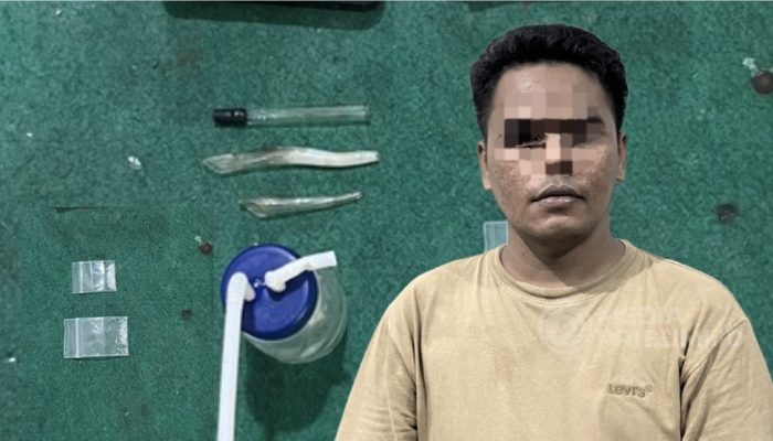 Polsek Kangean Tangkap Warga Diduga Pengedar Sabu di Gardu Kebun Desa Duko