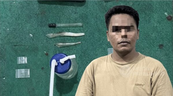 Polsek Kangean Tangkap Warga Diduga Pengedar Sabu di Gardu Kebun Desa Duko