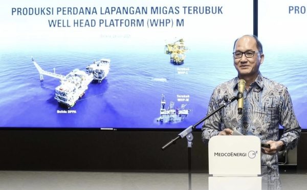 MedcoEnergi Tambah Produksi Migas di Lapangan Terubuk, WHP-M Capai 3.000 Barel per Hari