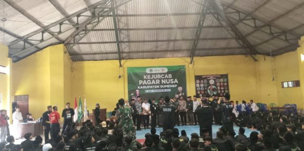 Kejurcab Pagar Nusa Sumenep 2025 Resmi Dibuka, 233 Pesilat Muda Unjuk Gigi di GOR A. Yani