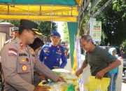Sambut HUT RI ke-80, Polres Sumenep Gelar Gerakan Pangan Murah, Harga Sembako Jauh di Bawah Pasar