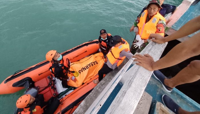 ABK KMP Putra Leo Bahari Ditemukan Meninggal, Polres Sumenep Apresiasi Tim SAR Gabungan