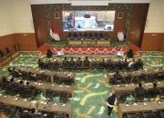 Forkopimda Bangkalan Ikuti Sidang Tahunan MPR serta Pidato Kenegaraan Presiden