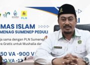 Kemenag Sumenep dan PLN Berikan Bantuan Tambah Daya Gratis Bagi Masjid dan Mushalla