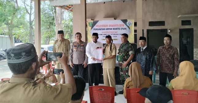 PAW Anggota BPD Gapura Barat, Miftahol Arifin Resmi Gantikan Tahmidillah