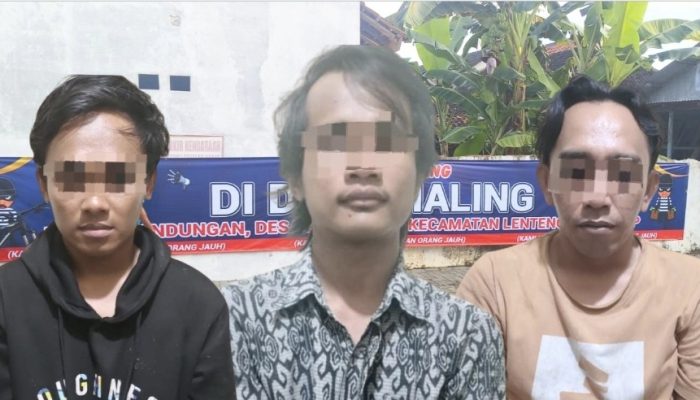 Polsek Lenteng Ungkap Kasus Pencurian, Tiga Pelaku Ditangkap – Polisi Imbau Warga Tetap Tenang