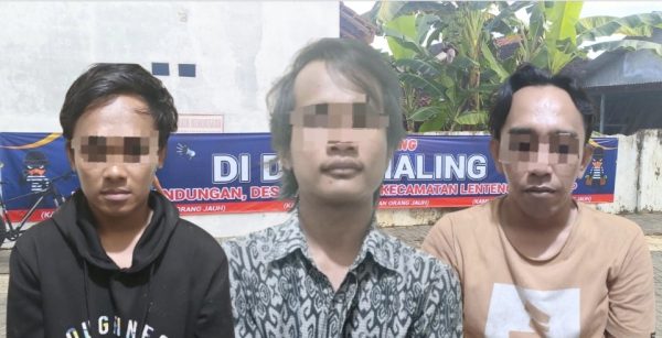 Polsek Lenteng Ungkap Kasus Pencurian, Tiga Pelaku Ditangkap – Polisi Imbau Warga Tetap Tenang