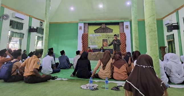 Kerjasama Lesbumi PCNU Sumenep dengan Lesbumi MWCNU Gapura dan Sakola'an Tastaman Nurul Anwar