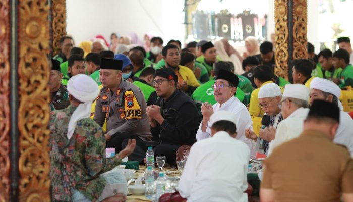 Sumenep Saling Jaga: Pemkab, Ojol, Mahasiswa, dan Tokoh Lintas Agama Gelar Doa Bersama