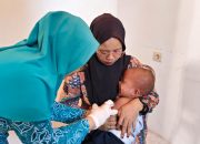 Pemdes Saobi Bersama Nakes dan Kader Posyandu Komitmen Cegah Penyakit Campak Lewat Vaksinasi
