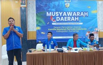 Khairul Umam Nahkodai KNPI Sumenep 2025-2028, Siap Jadikan Pemuda Agen Perubahan