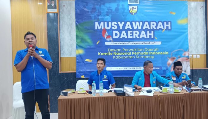Khairul Umam Nahkodai KNPI Sumenep 2025-2028, Siap Jadikan Pemuda Agen Perubahan
