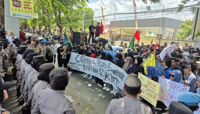 Aksi Solidaritas Cipayung Plus Sumenep Desak Reformasi Polri dan Keadilan untuk Korban