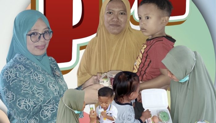 Pemdes Saobi Komitmen Perbaiki Gizi Masyarakat Lewat Program Pemberian Makanan Tambahan
