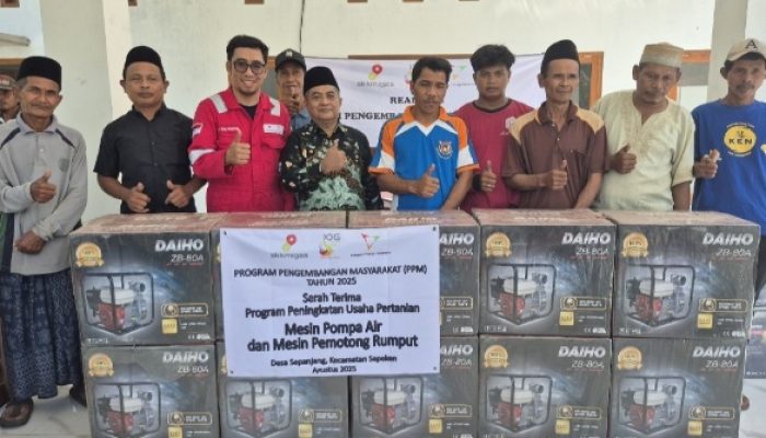 SKK Migas–Kangean Energy Indonesia Salurkan Bantuan untuk Pertanian dan Nelayan di Pulau Sepanjang
