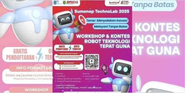 Sumenep Gelar TechnoLab 2025, Cetak Generasi Muda Inovatif Lewat Robotika
