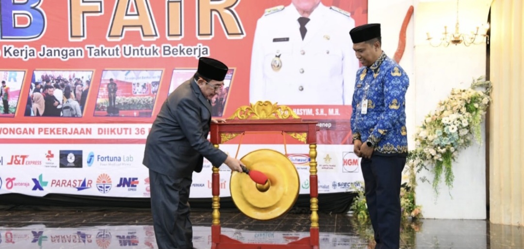 Sumenep Job Fair 2025 Resmi Dibuka, Pemkab Fokus Tekan Pengangguran dan Perkuat SDM