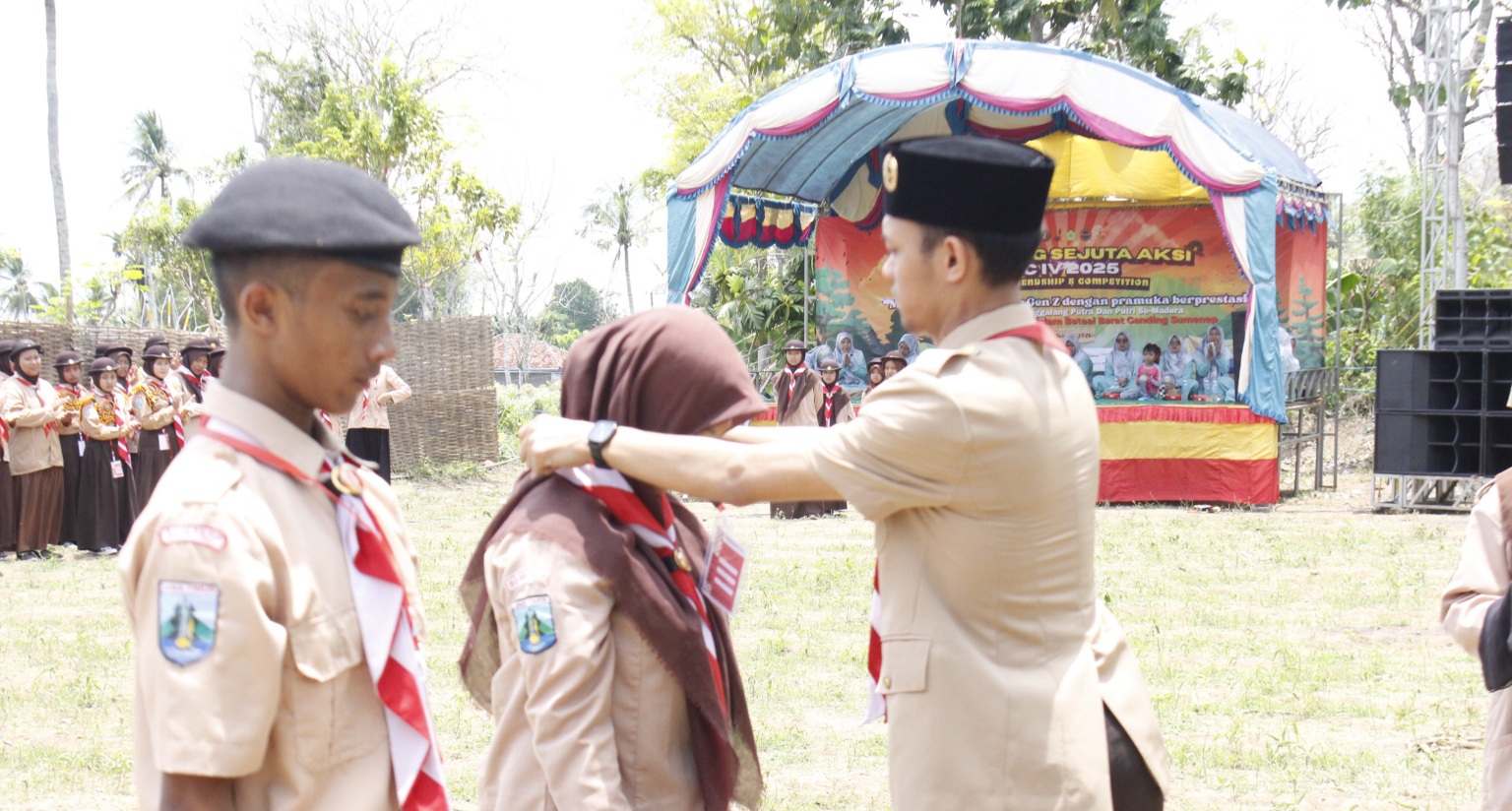 Ajang SFC 2025 di Sumenep: Bentuk Karakter Gen Z Lewat Semangat Kepramukaan