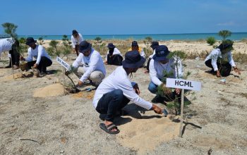 SKK Migas–HCML Tanam 2.000 Cemara Udang di Gili Raja Sumenep, Dorong Ekowisata dan Pelestarian Pesisir