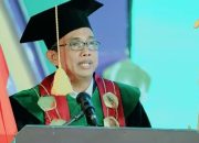 Rektor UPI Sumenep Tegaskan Misi Globalisasi dan Internasionalisasi pada Wisuda di Graha Adi Poday