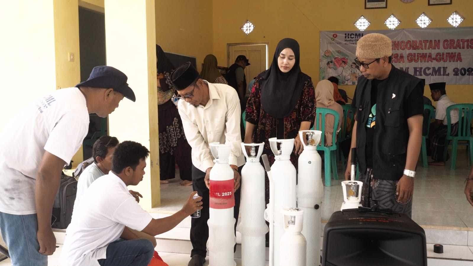 HCML Hadirkan Fasilitas Kesehatan Lengkap untuk Posyandu di Desa Guwa-Guwa Raas