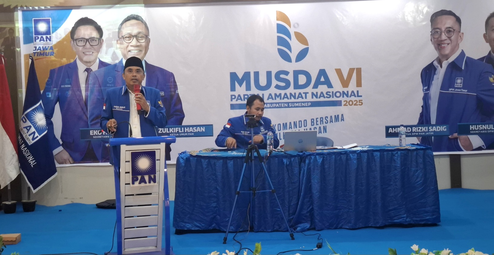 DPD PAN Sumenep Gelar Musda VI, Faisal Muhlis Terpilih sebagai Ketua Formatur