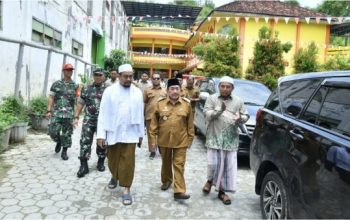 Wabup Sumenep Tinjau Penanganan Banjir Tahunan di Pondok Pesantren Al Amien Putri Prenduan