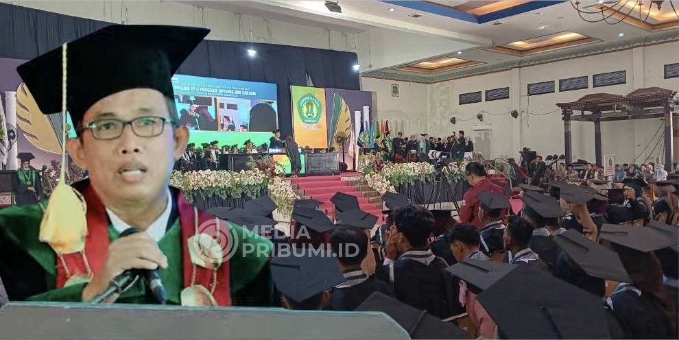 Wisuda UPI Sumenep, Rektor Beberkan Prestasi Membanggakan