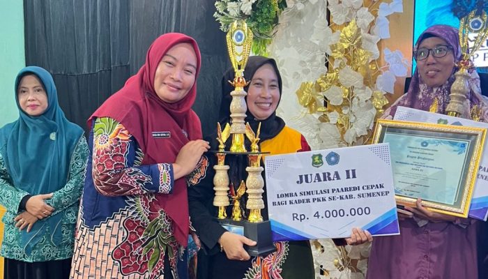 TP PKK Sumenep Gencarkan Edukasi Cegah Pernikahan Dini, Kecamatan Ganding Sabet Juara Lomba PAAREDI CEPAK