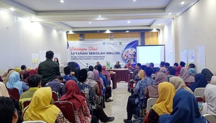 Sebanyak 101 Guru Sumenep Wajib Lakukan Pengimbasan Usai Bimtek Sekolah Inklusi 2025